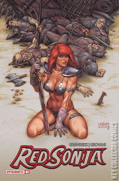 Variant Cover for Red Sonja #7