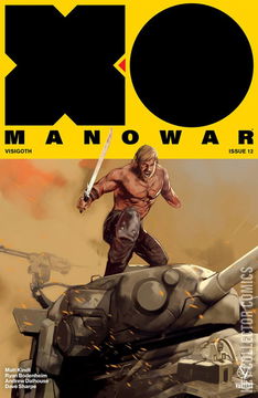 Variant Cover for X-O Manowar #12