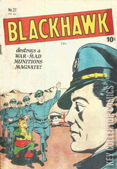 Variant Cover for Blackhawk #27