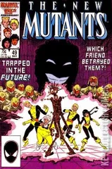 Cover for New Mutants #49
