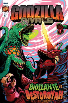 Variant Cover for Godzilla Rivals: Biollante vs. Destoroyah