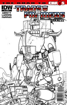 Variant Cover for Transformers: Heart of Darkness #4