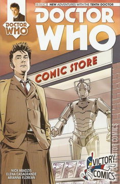 Variant Cover for Doctor Who: The Tenth Doctor #1