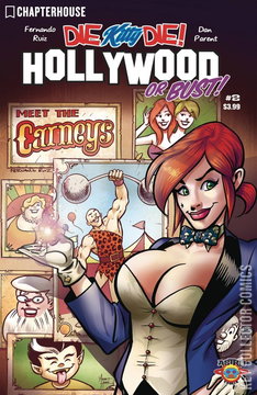 Variant Cover for Die Kitty Die: Hollywood or Bust #2