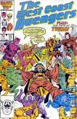 Cover for West Coast Avengers #15