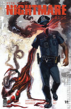 Variant Cover for Nita Hawes' Nightmare Blog #10