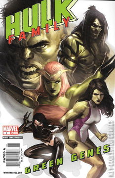 Variant Cover for Hulk Family: Green Genes #1