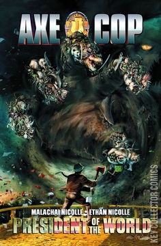 Variant Cover for Axe Cop: President of the World #3