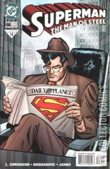 Cover for Superman: The Man of Steel #66