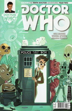 Variant Cover for Doctor Who: The Tenth Doctor - Year Two #12