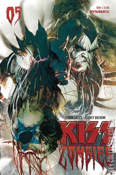 Variant Cover for KISS / Zombies #5