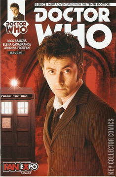Variant Cover for Doctor Who: The Tenth Doctor #1