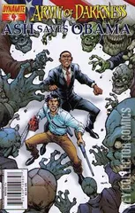 Cover for Army of Darkness: Ash Saves Obama #4