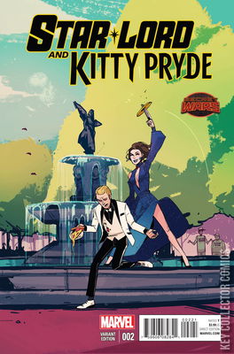 Star-Lord and Kitty Pryde