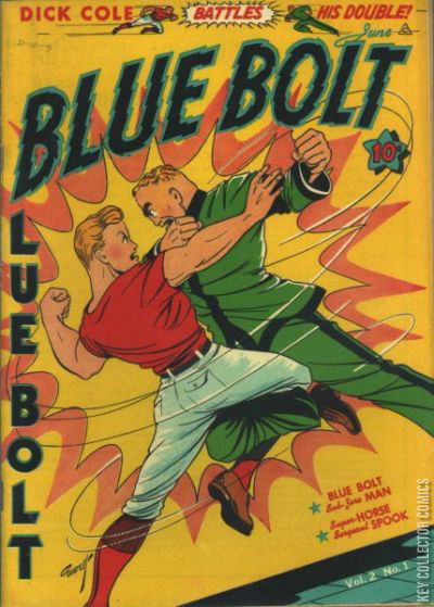 Cover art for Blue Bolt #1