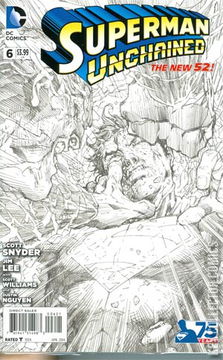 Variant Cover for Superman Unchained #6