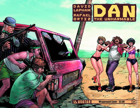 Variant Cover for Dan the Unharmable #8