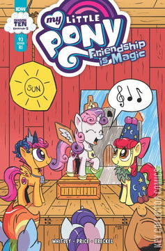 Variant Cover for My Little Pony: Friendship Is Magic #93