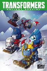 Variant Cover for Transformers Holiday Special #1
