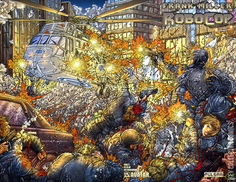 Variant Cover for Frank Miller's RoboCop #8