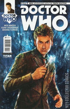 Variant Cover for Doctor Who: The Tenth Doctor #1