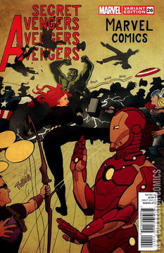 Variant Cover for Secret Avengers #26