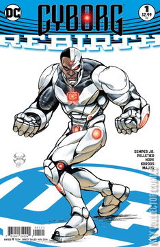 Variant Cover for Cyborg: Rebirth #1