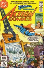 Cover for Action Comics #518