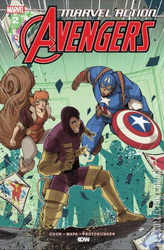 Variant Cover for Marvel Action: Avengers #2