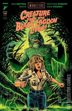 Variant Cover for Universal Monsters: The Creature From the Black Lagoon Lives #1