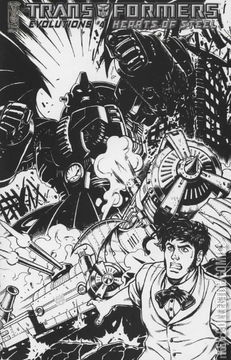 Variant Cover for Transformers: Evolutions - Hearts of Steel #4