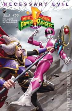 Variant Cover for Mighty Morphin Power Rangers #50