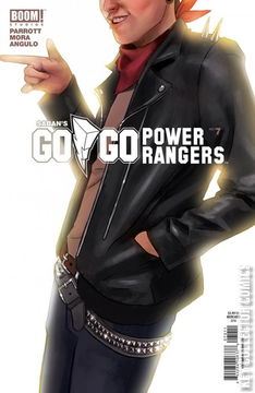 Variant Cover for Go Go Power Rangers #7