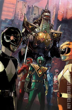 Variant Cover for Mighty Morphin Power Rangers #4