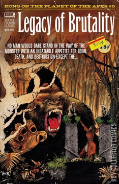 Variant Cover for Kong on the Planet of the Apes #5