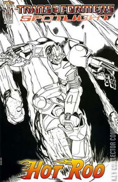Variant Cover for Transformers Spotlight: Hot Rod #1
