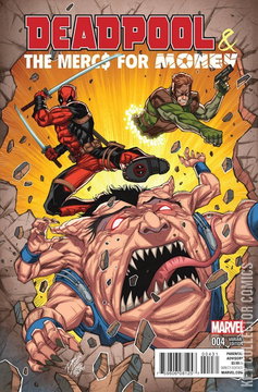 Variant Cover for Deadpool and the Mercs for Money #4