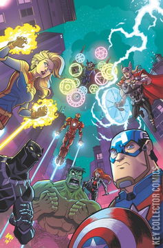 Variant Cover for Marvel Action: Avengers #6