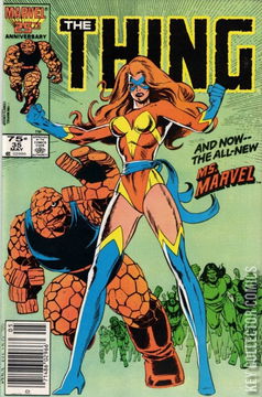 Variant Cover for The Thing #35