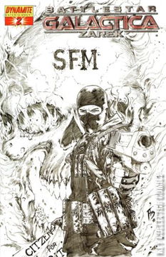 Variant Cover for Battlestar Galactica: Zarek #2