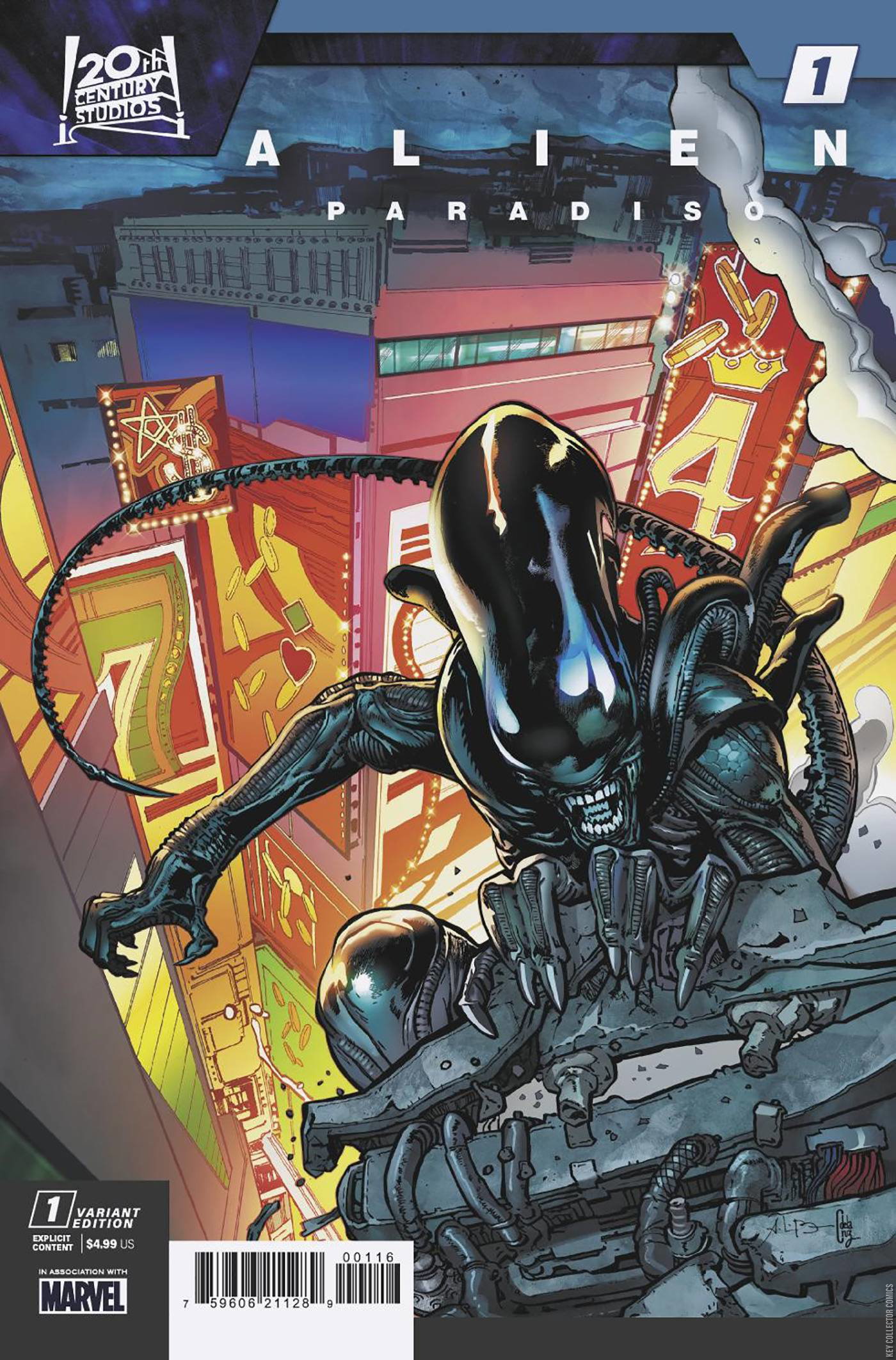 Alien: Paradiso #1 1:25 Published December 2024 | Key