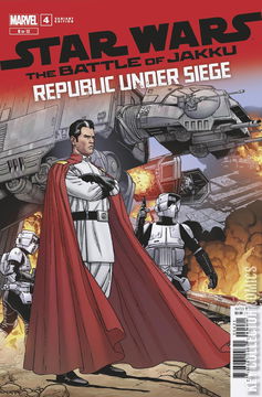 Variant Cover for Star Wars: The Battle of Jakku - Republic Under Siege #4