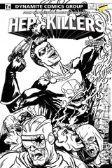 Variant Cover for Project Superpowers: Hero Killers #4