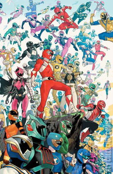 Variant Cover for Power Rangers #2