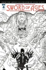 Variant Cover for Sword of Ages #4