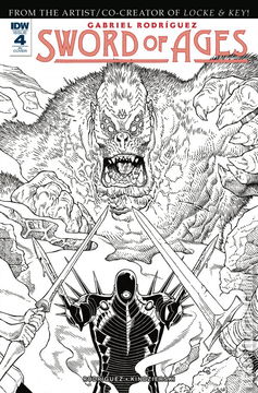 Variant Cover for Sword of Ages #4