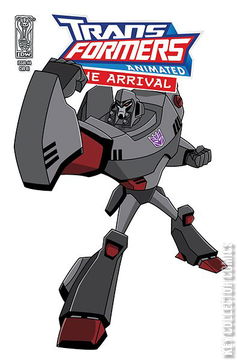 Variant Cover for Transformers Animated: Arrival #4
