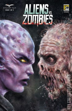 Variant Cover for Aliens vs. Zombies #1
