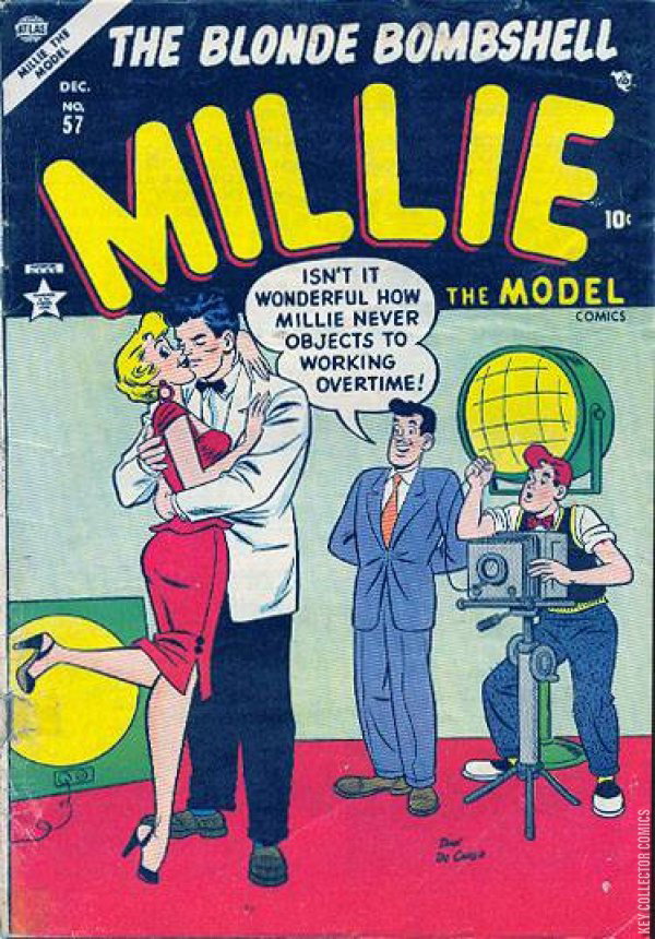 Millie the Model #57 Published December 1954 | Key Coll