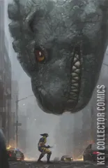 Variant Cover for Godzilla Destroys the Marvel Universe #3
